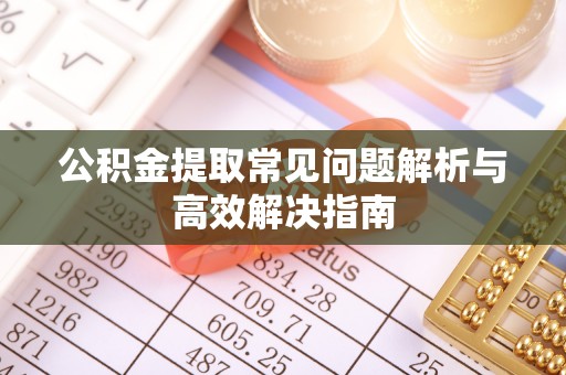 马关公积金提取常见问题解析与高效解决指南
