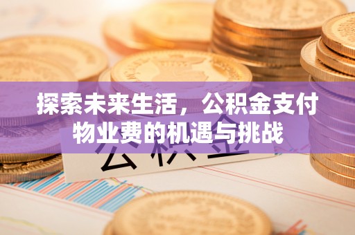 马关探索未来生活，公积金支付物业费的机遇与挑战