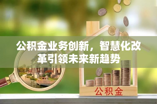 马关公积金业务创新，智慧化改革引领未来新趋势