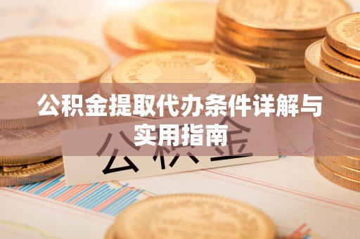 马关公积金提取代办条件详解与实用指南