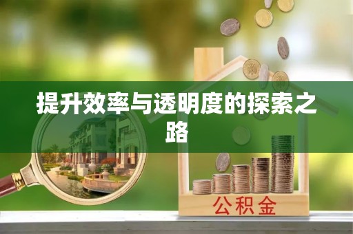 马关提升效率与透明度的探索之路