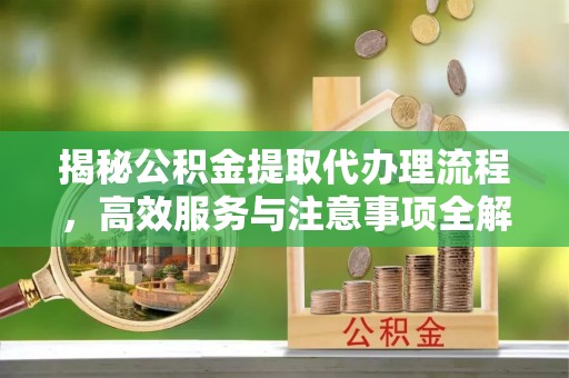 马关揭秘公积金提取代办理流程，高效服务与注意事项全解析