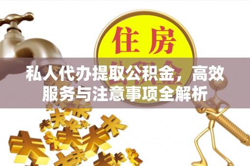 马关私人代办提取公积金，高效服务与注意事项全解析