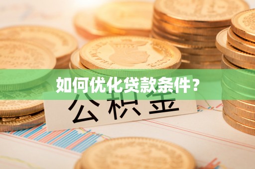 马关如何优化贷款条件？