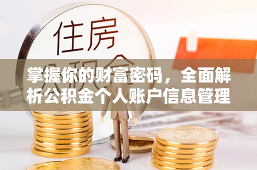 马关掌握你的财富密码，全面解析公积金个人账户信息管理