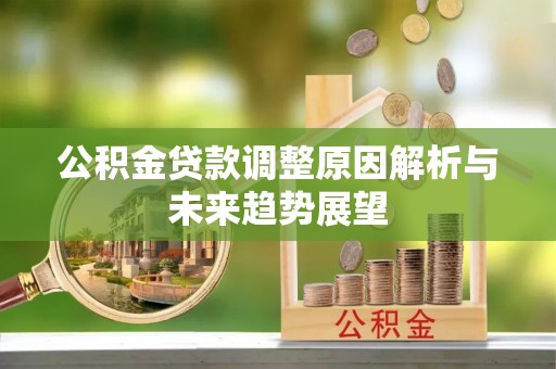 马关公积金贷款调整原因解析与未来趋势展望