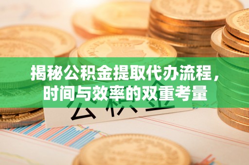 马关揭秘公积金提取代办流程，时间与效率的双重考量